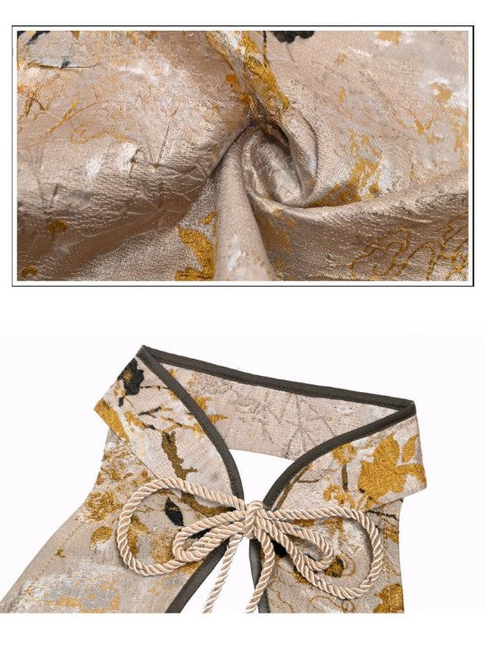 Haut du corset licou floral