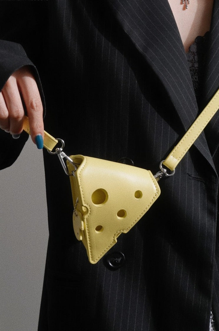 Cheese Wedge Mini Crossbody Bag