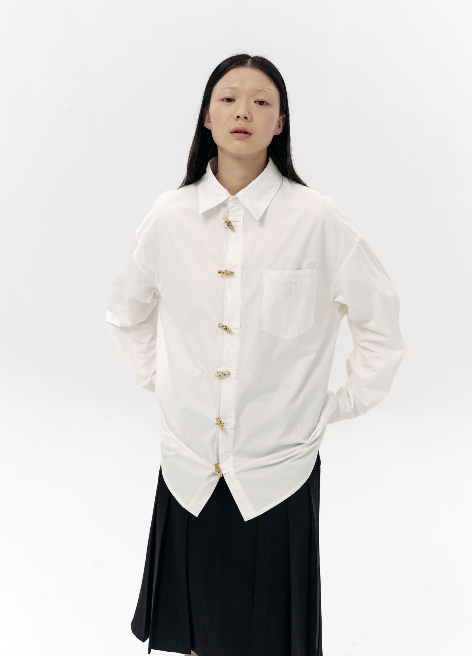 Eco-Friendly Cotton Bamboo Button Shirt S
