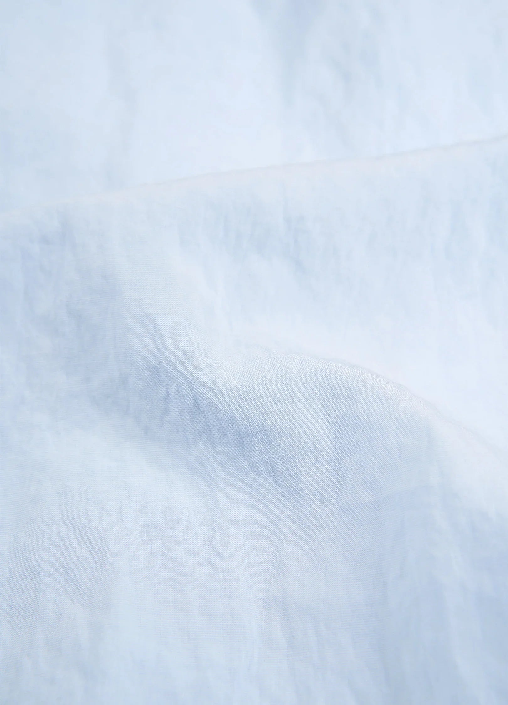 Pleated-Hood Drawstring Shirt