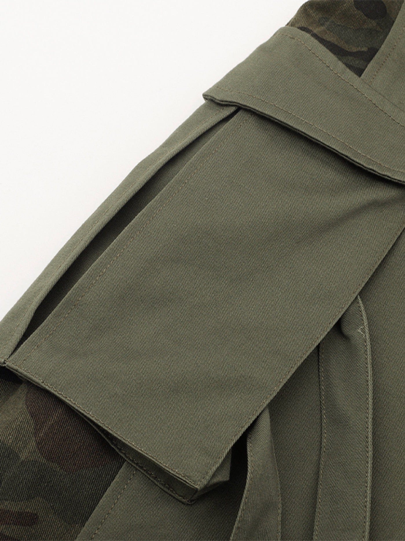 Pantalones de carga tácticos de camuflaje empalmado