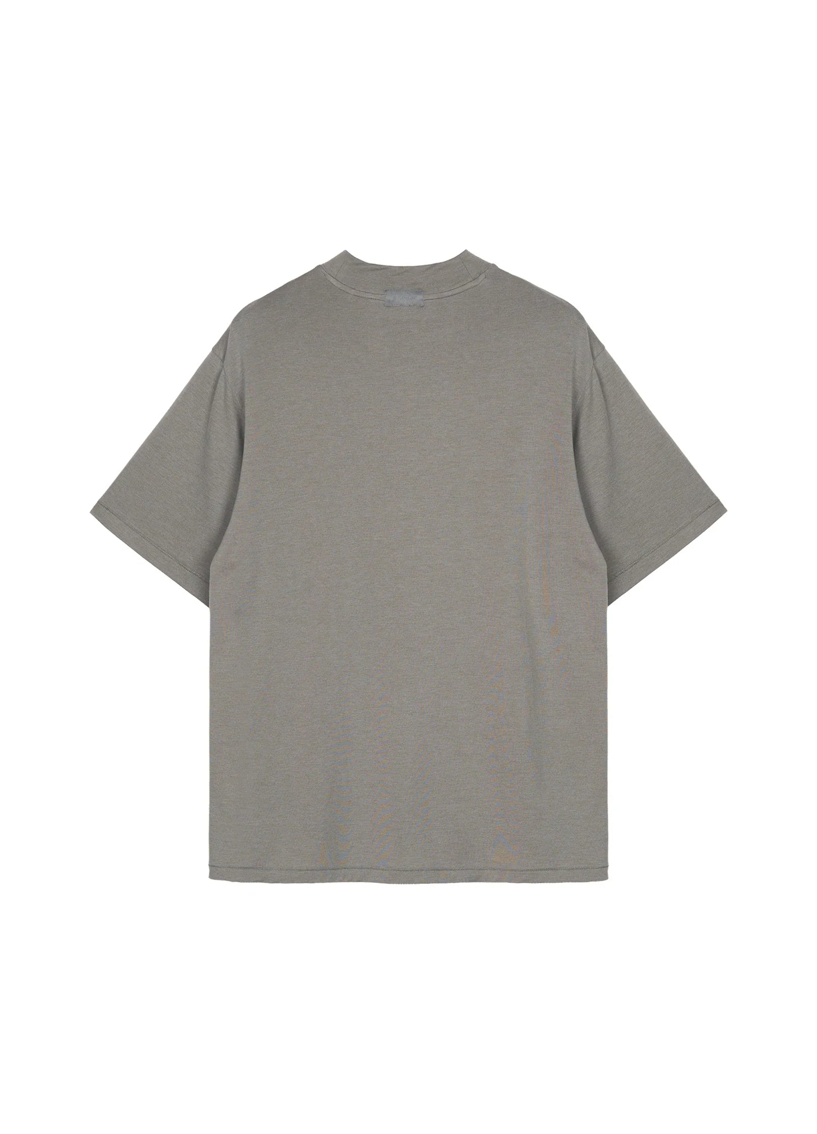 Merino-Blend Mock-Neck Tee