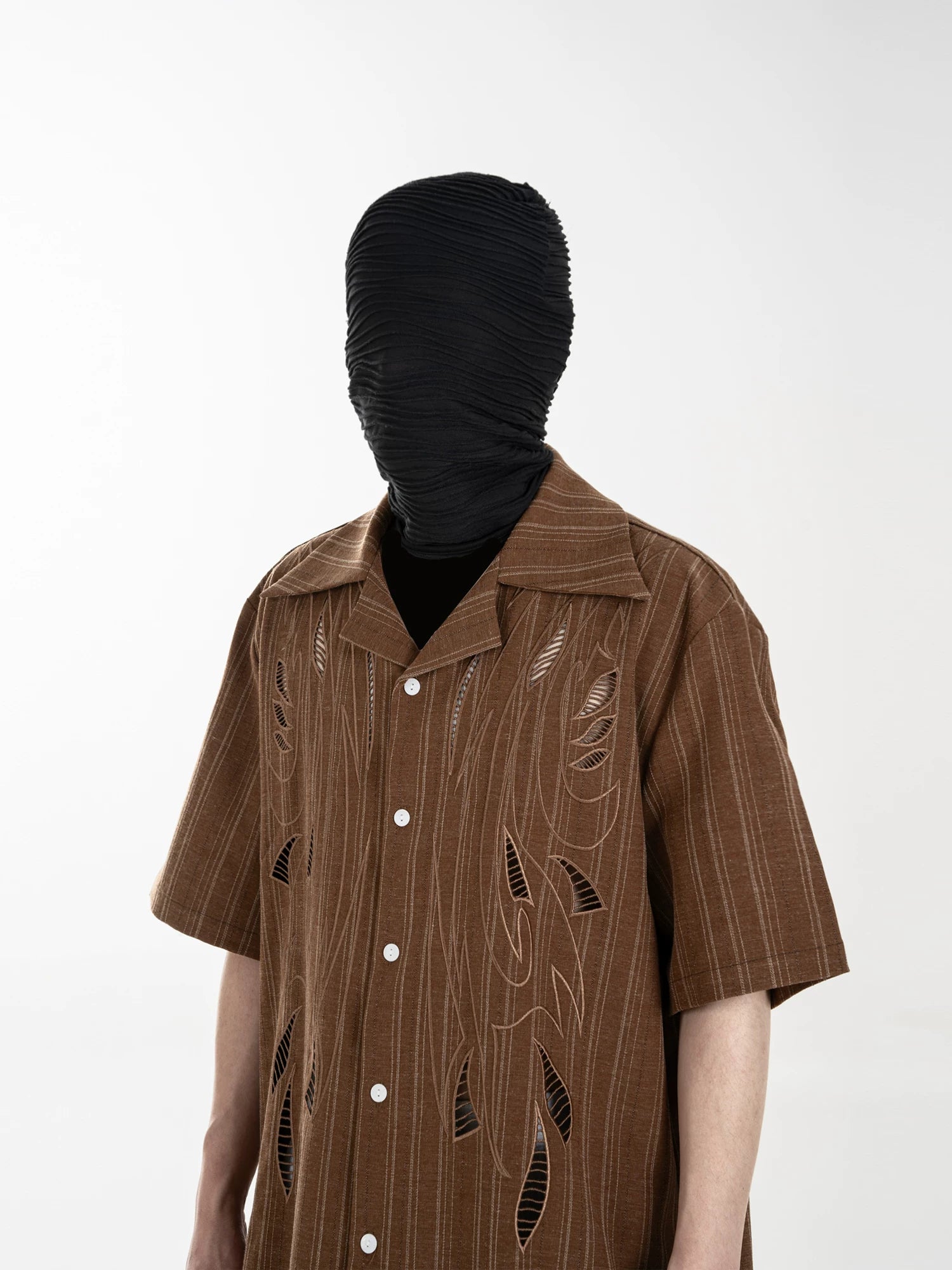 Amber Ember Cutout Camp Shirt