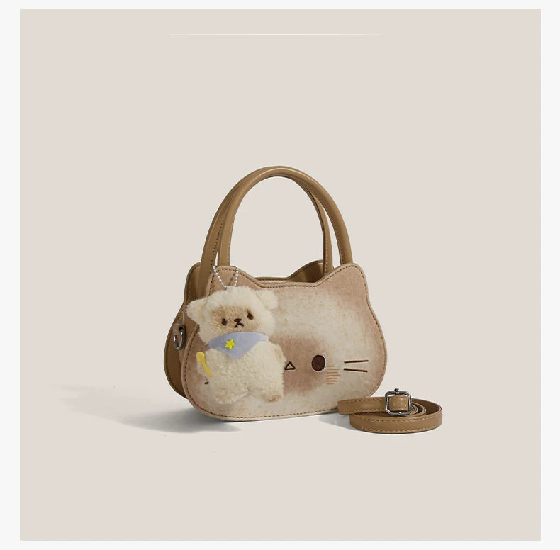Caramel Kitty Mini Tote