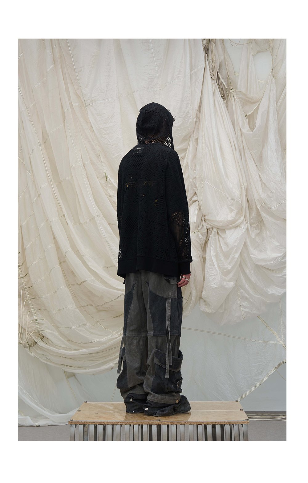 Convertible Panel Cargo Wide Leg Pants