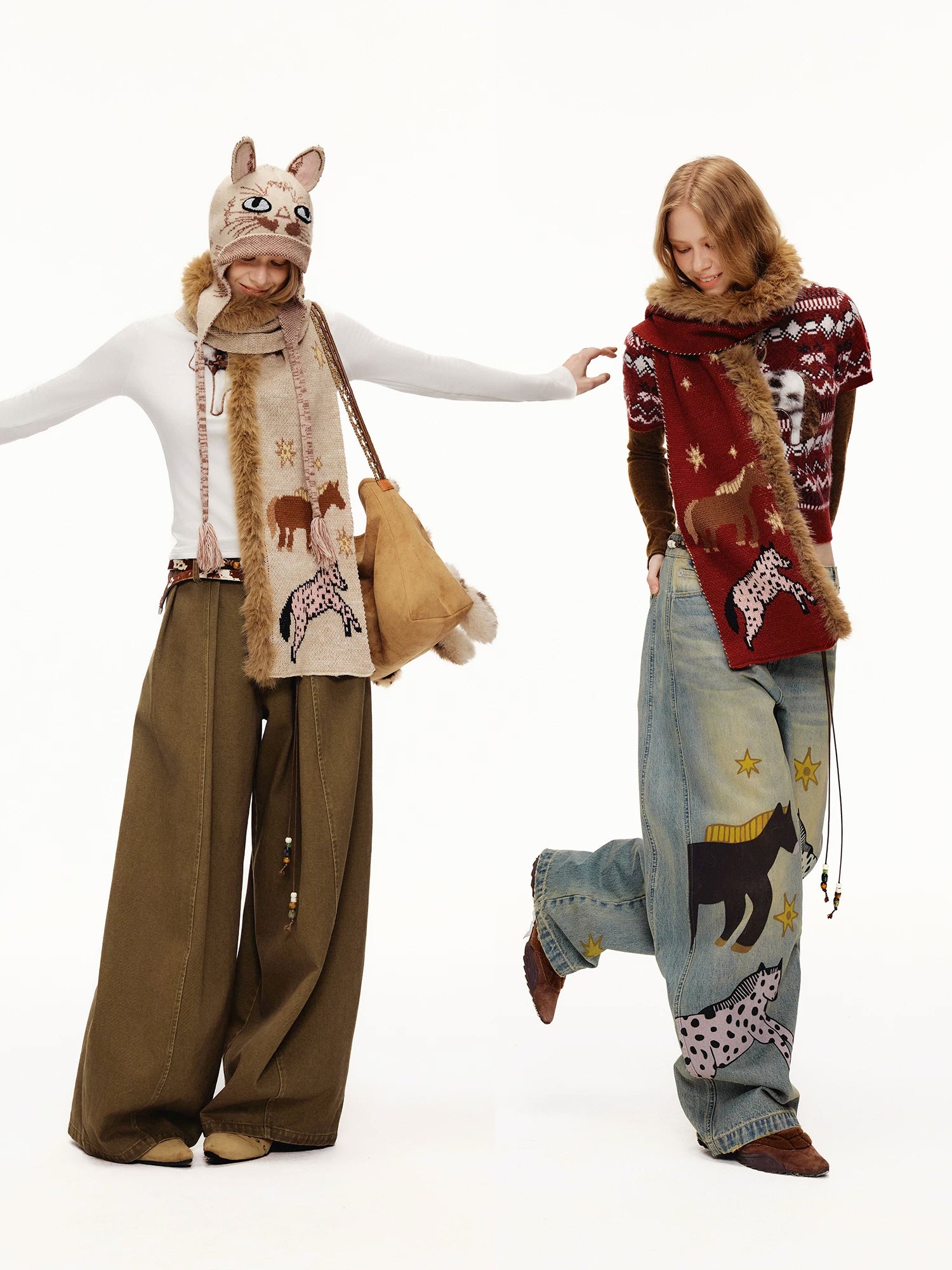 Starlight Pony Meadow Furry Scarf