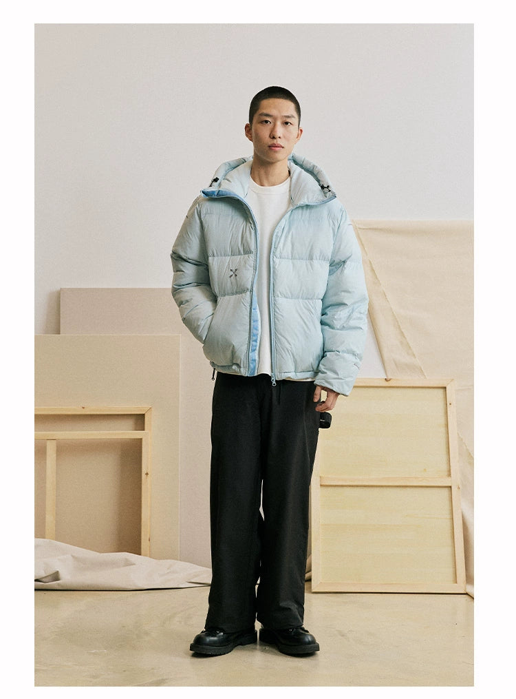 Retro Hooded Puffer Jacket