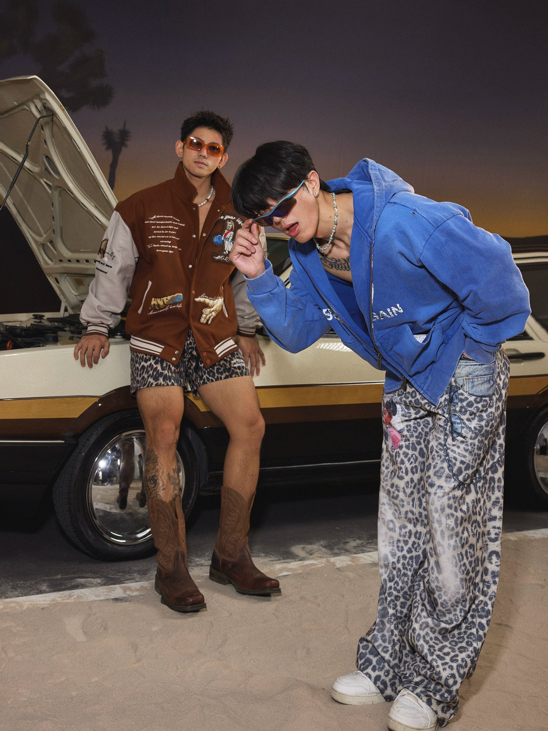 Vintage Born Again Zip Hoodie