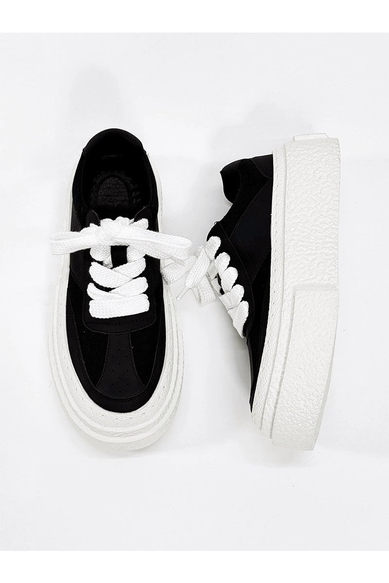 Chunky Textured Sole Sneakers