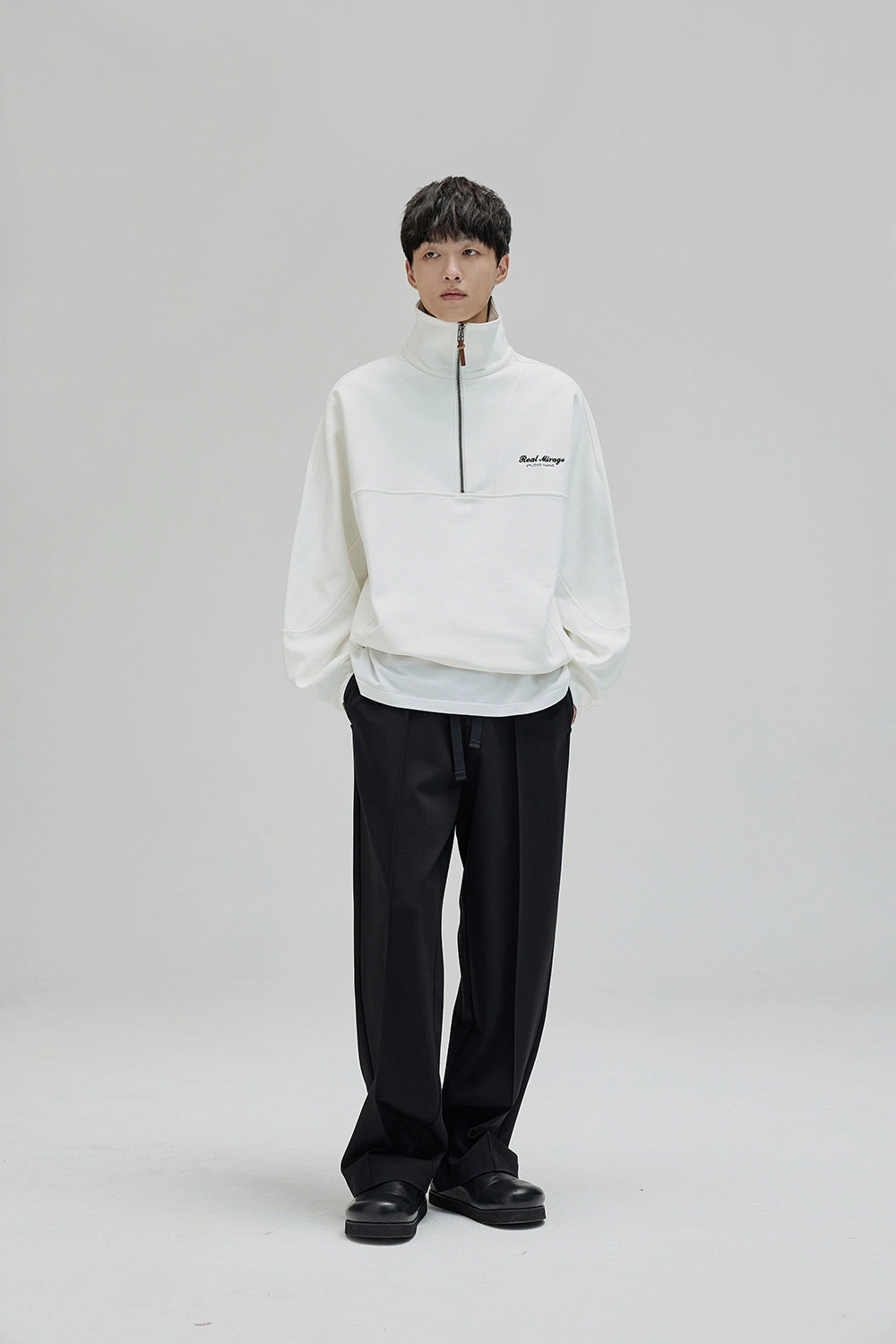 Pantalones de traje ancho