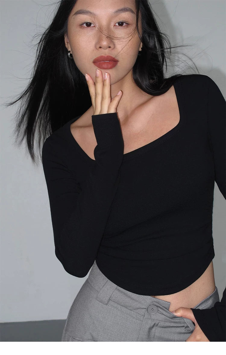 Cloudform Fitted Crop Top