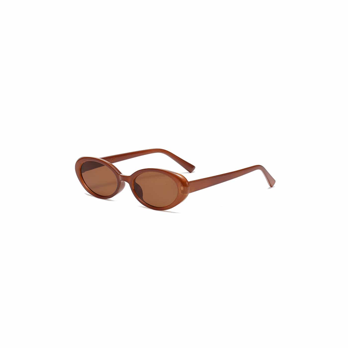 Compact Elliptical Frame Sunglasses - view 6