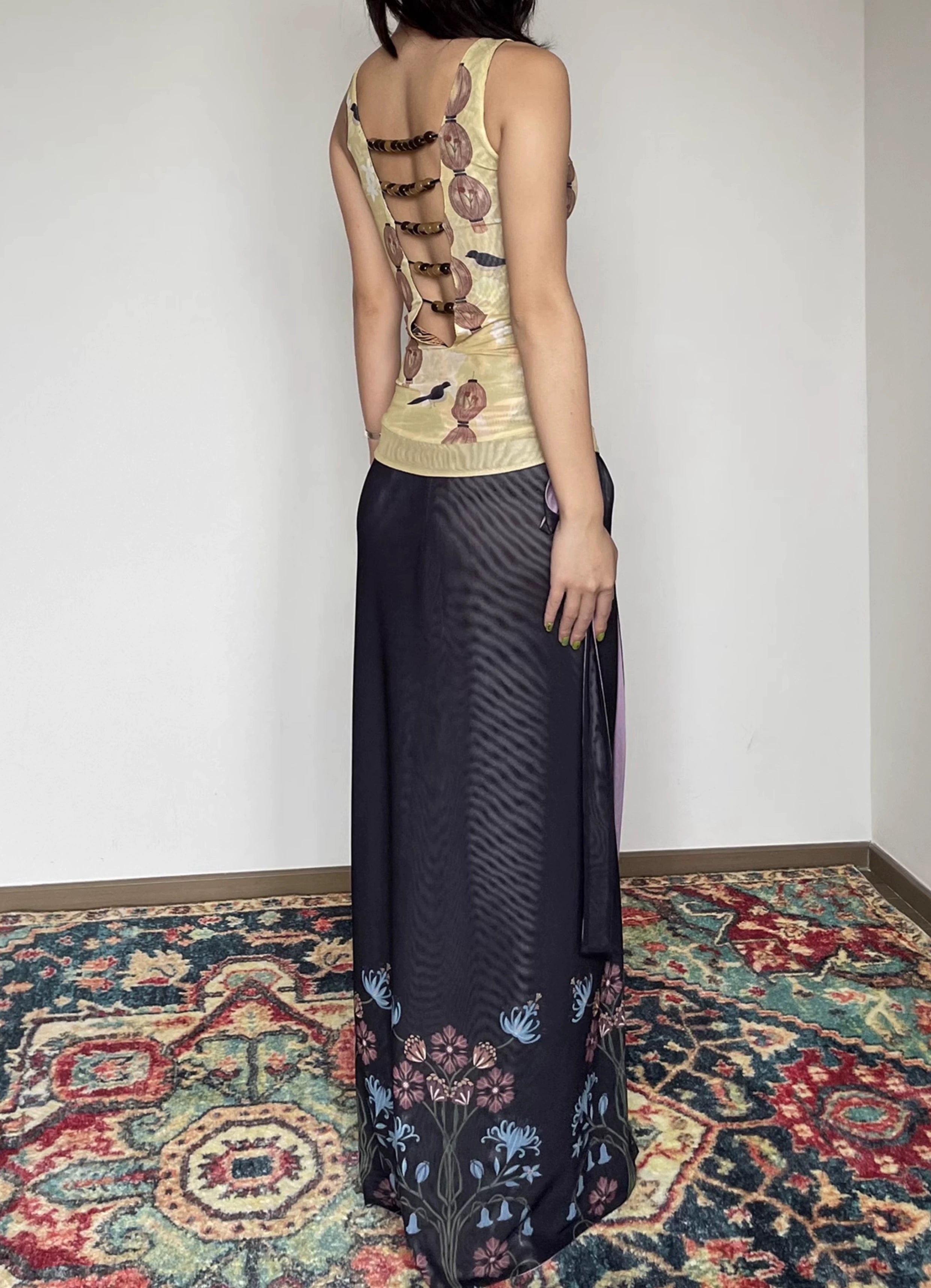 Beaded Dragon Vest
