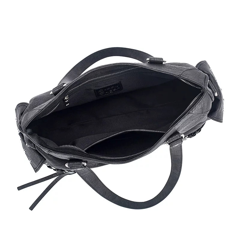 Charcoal Buckle Rider Tote