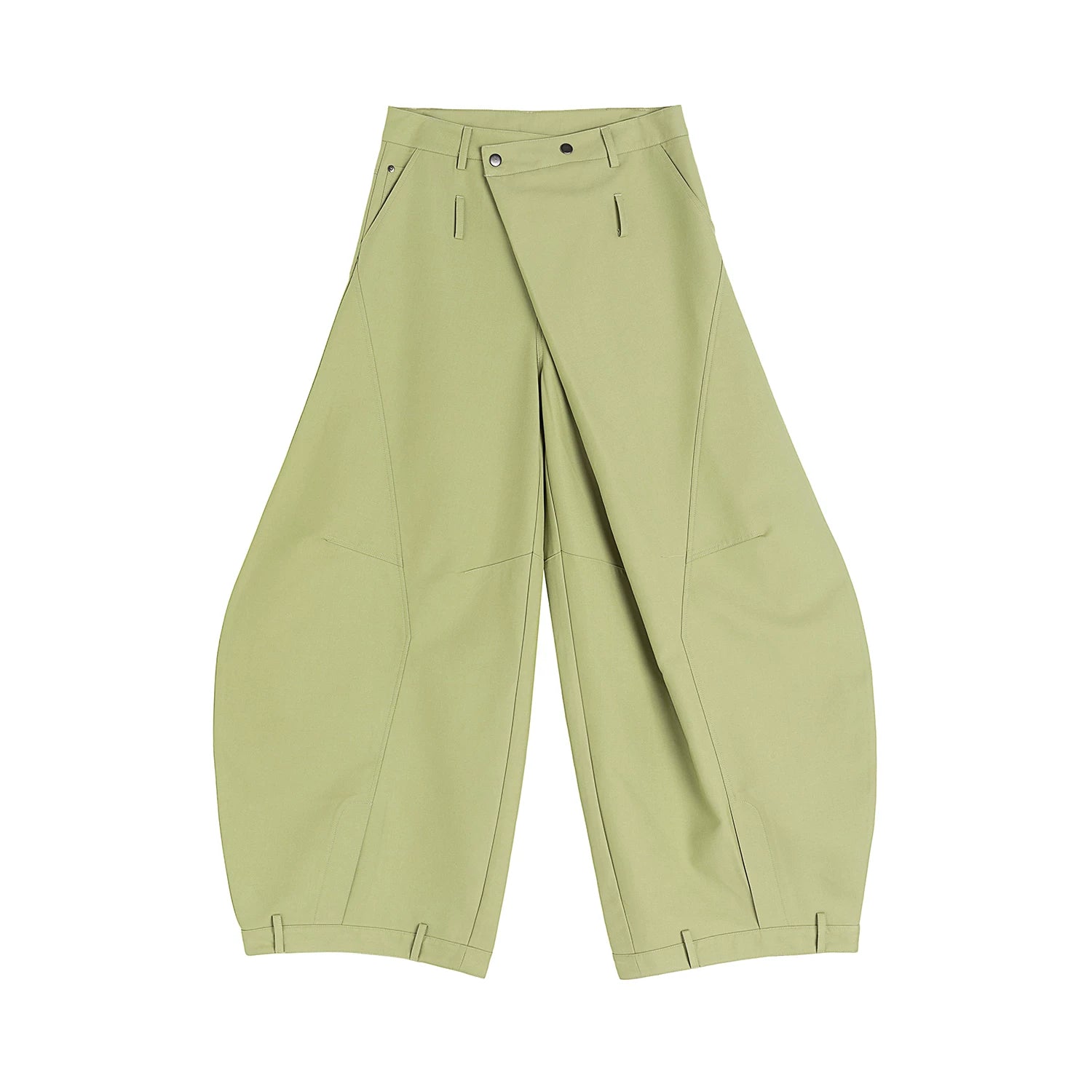 Fold Sculpted Wide Trousers