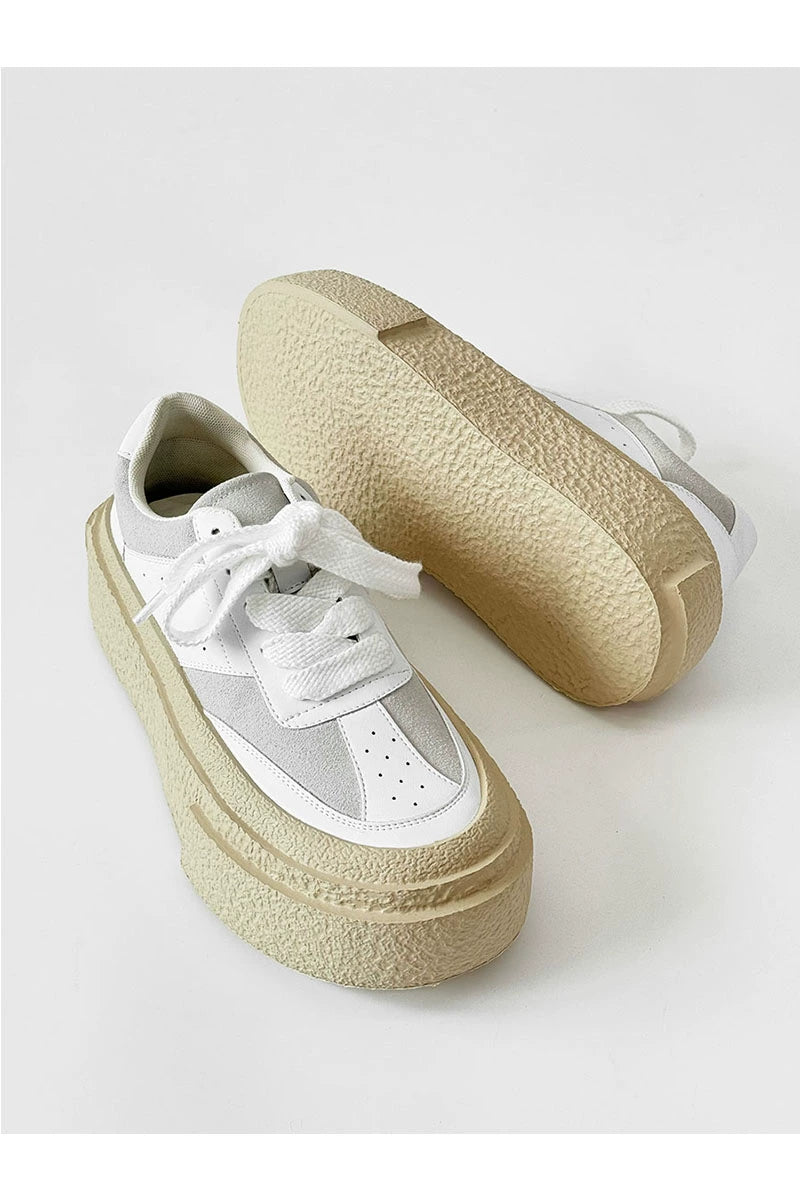 Chunky Textured Sole Sneakers