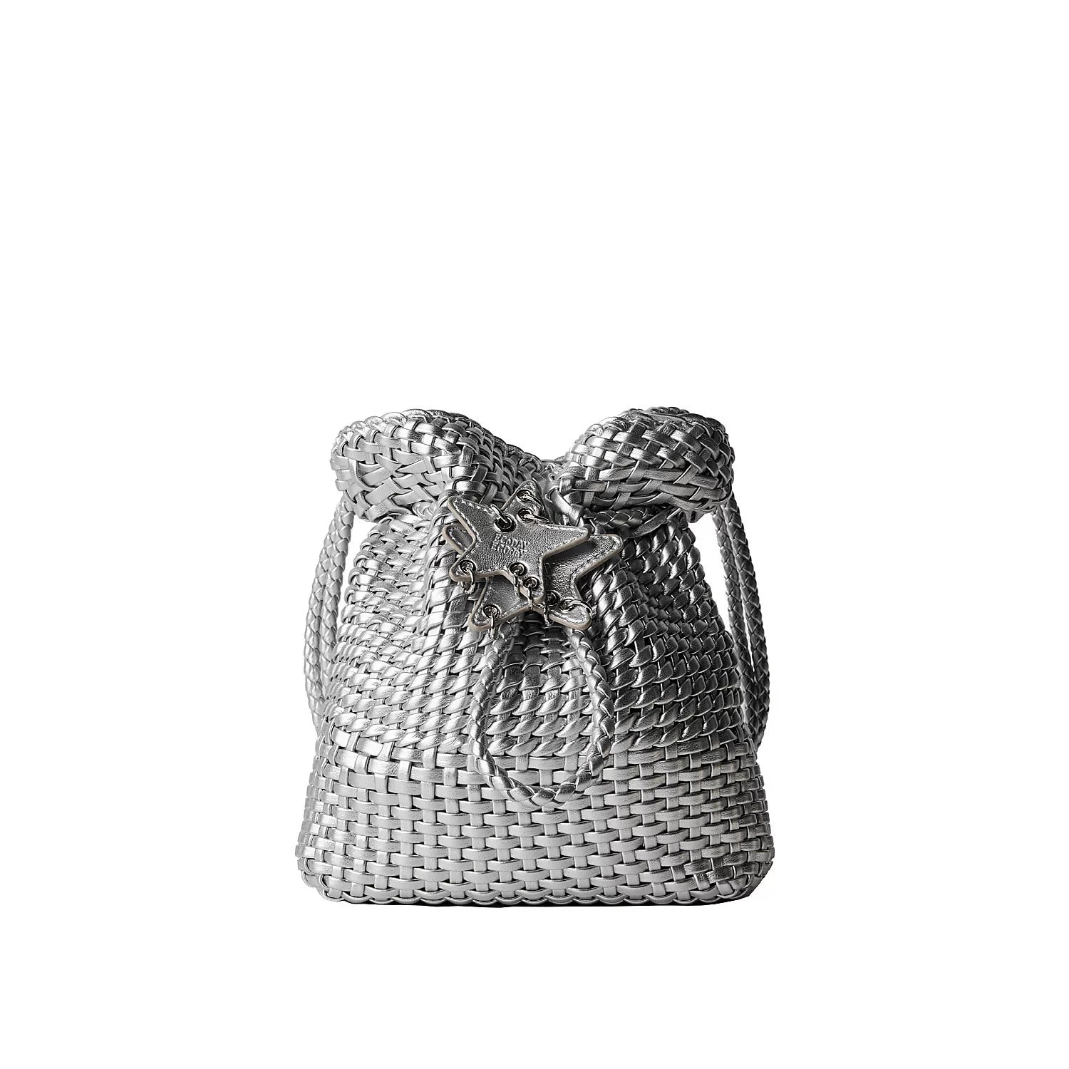 Woven Star Drawstring Backpack - view 5
