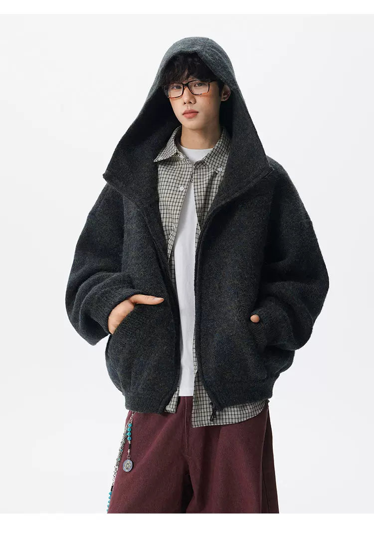 Horizon Fleece Knit Zip Hoodie