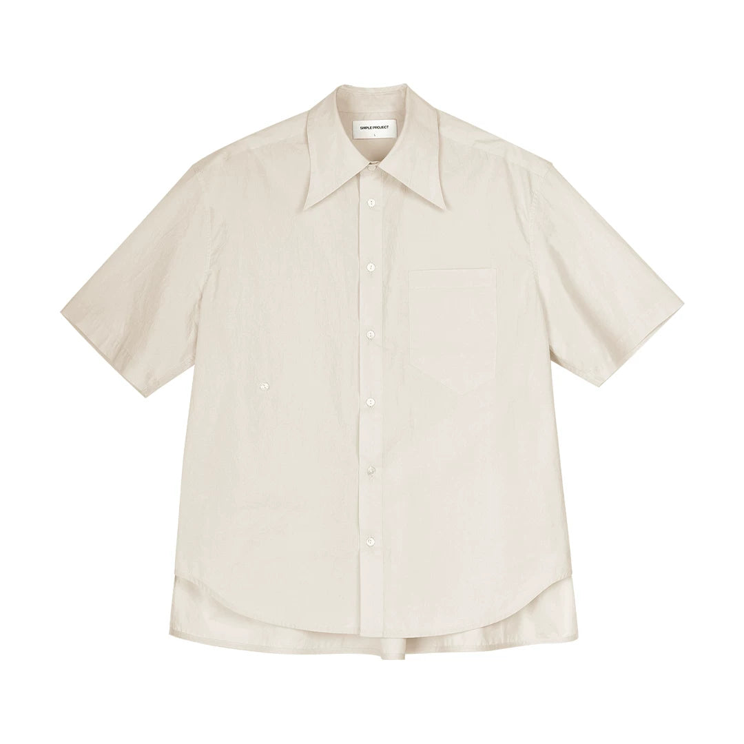 Skydrift Boxy Poplin Shirt