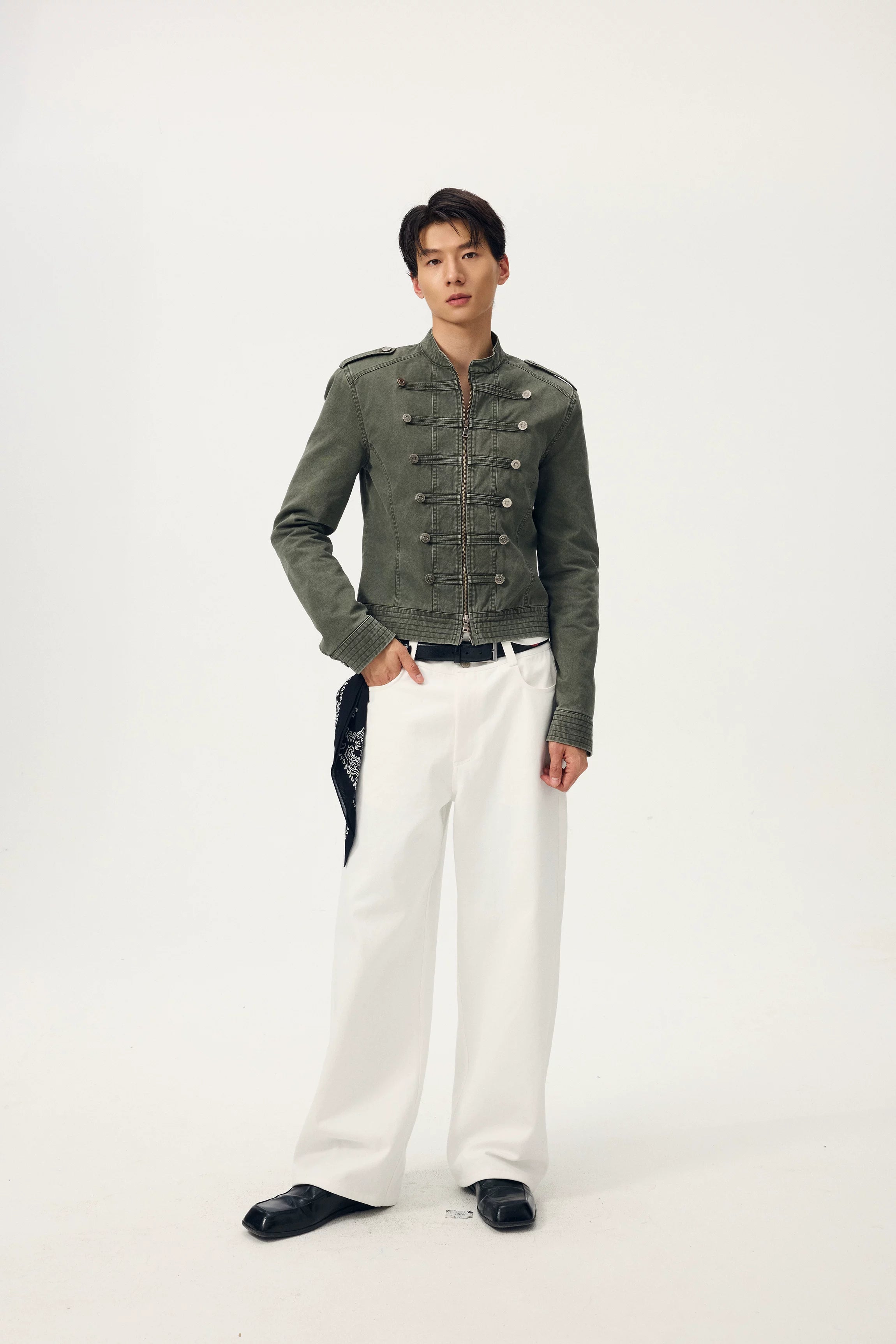 Ivory Poise Wide Trousers