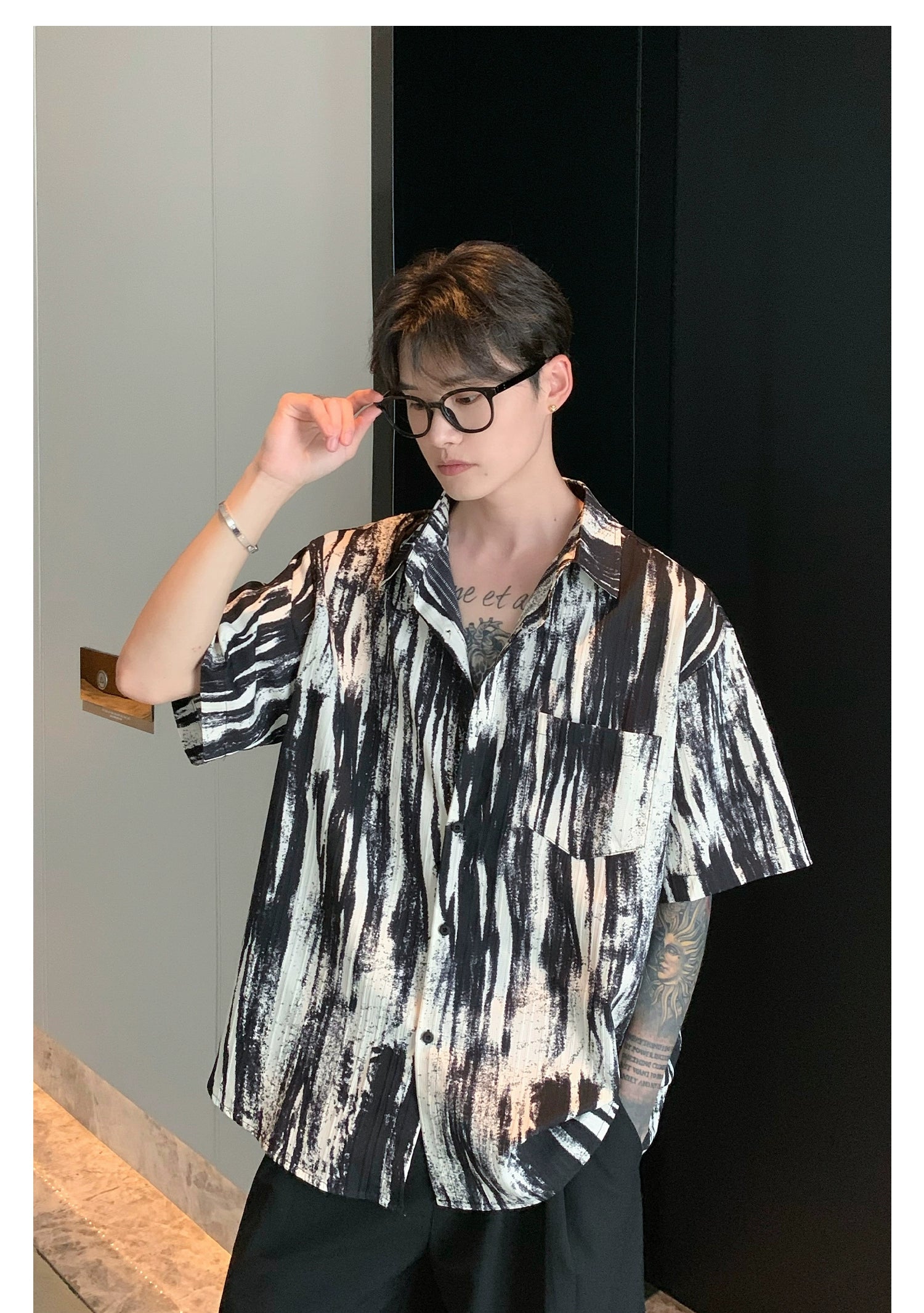 Abstract Brush Stroke Shirt