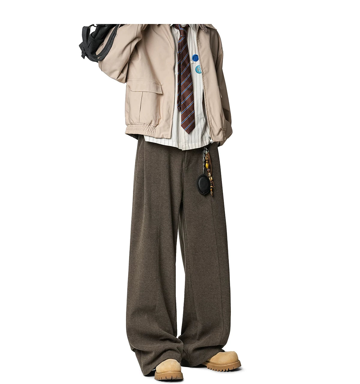 Cafe Scholar Woolwide Trousers