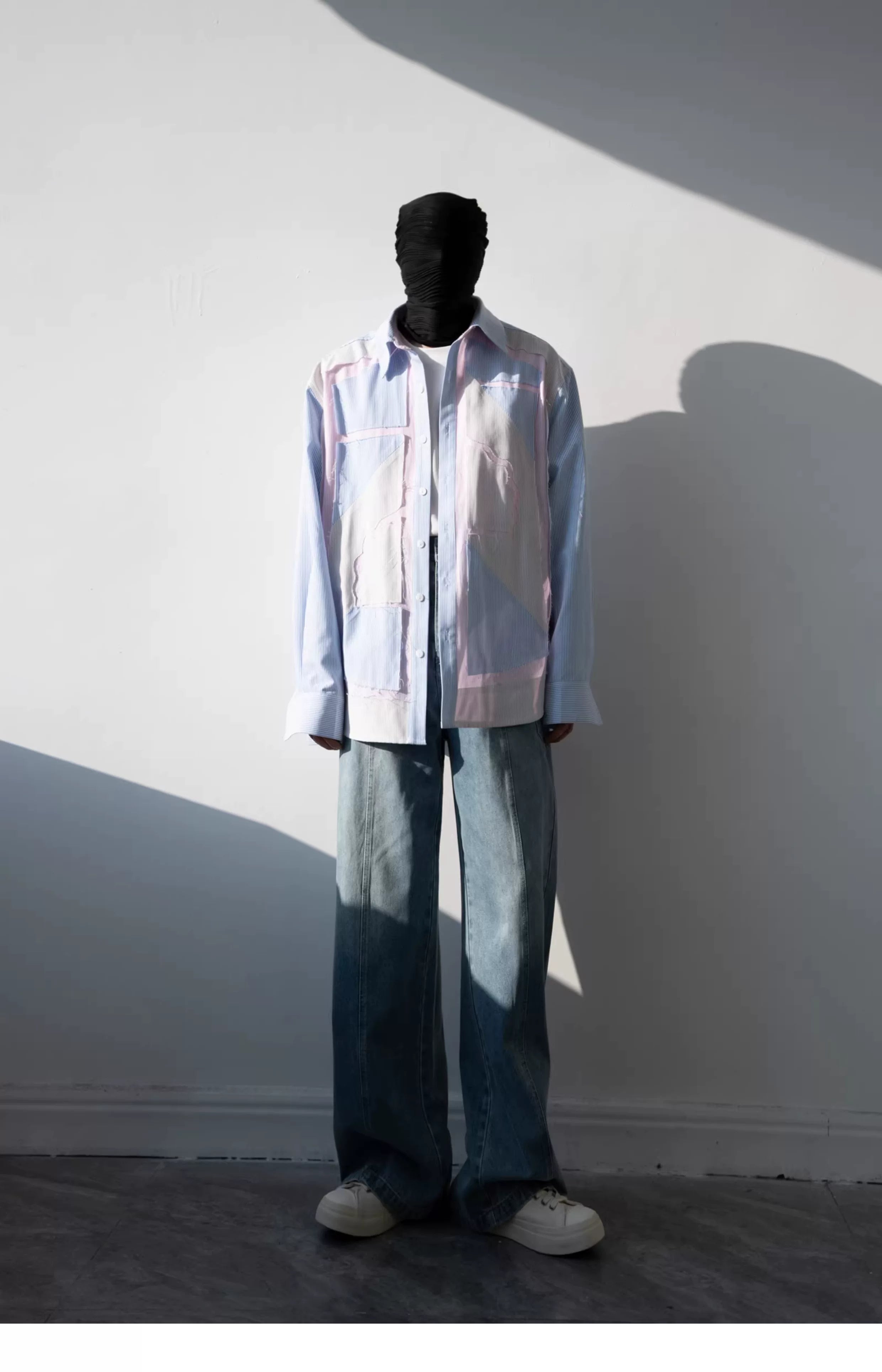 Candy Prism Patchwork Stripe Shirt