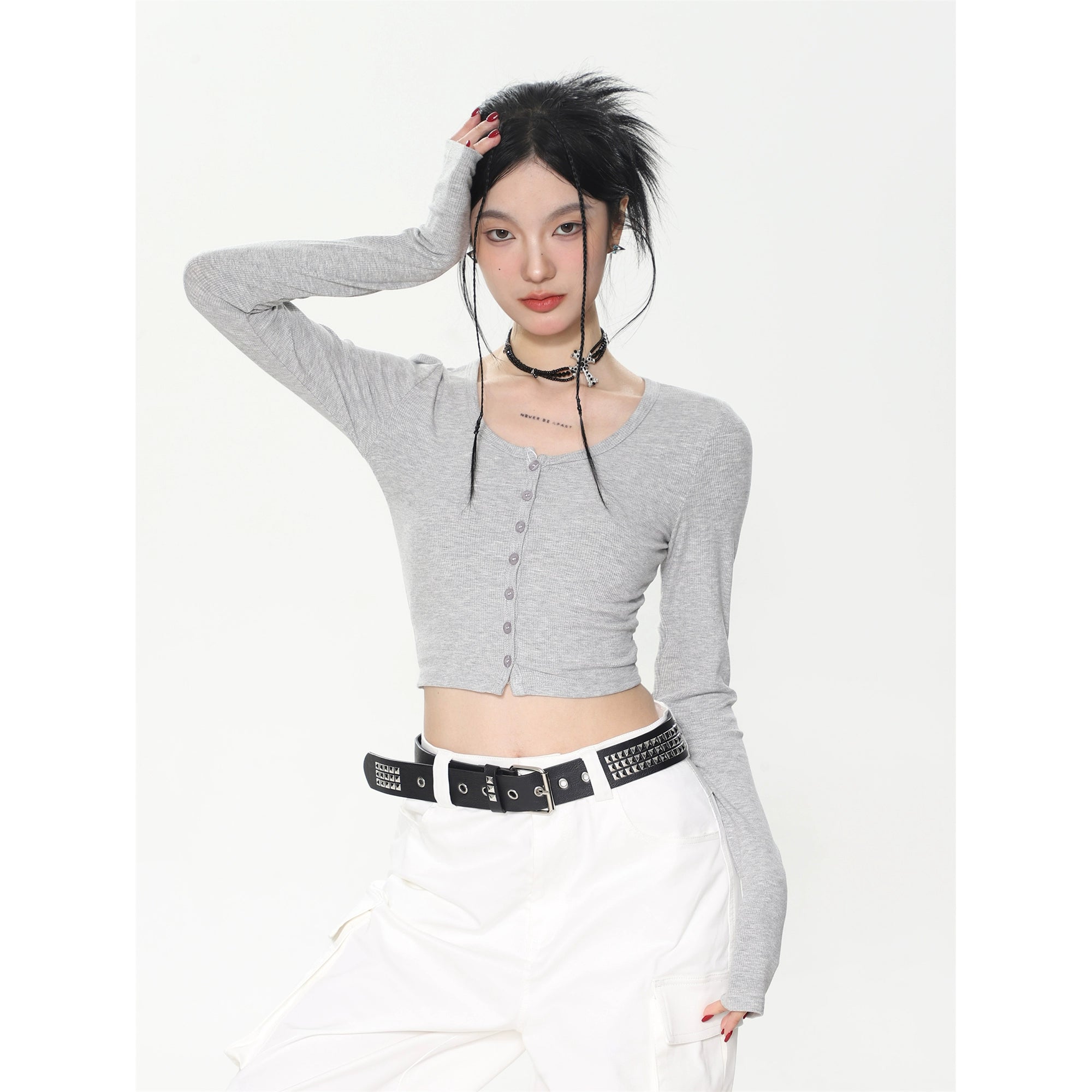 Ein-Bastel-Taste-T-Shirt Long Sleeve
