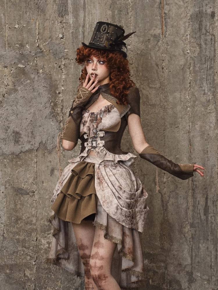 Manga de encaje vintage