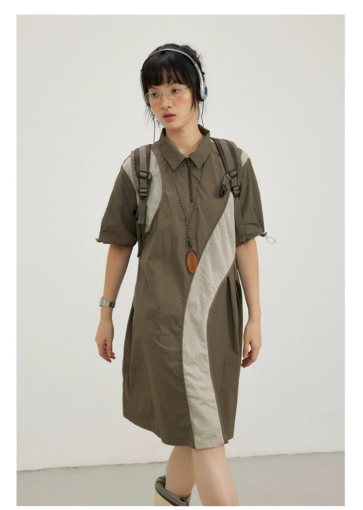 Robe de chemise surdimensionnée Octopusme