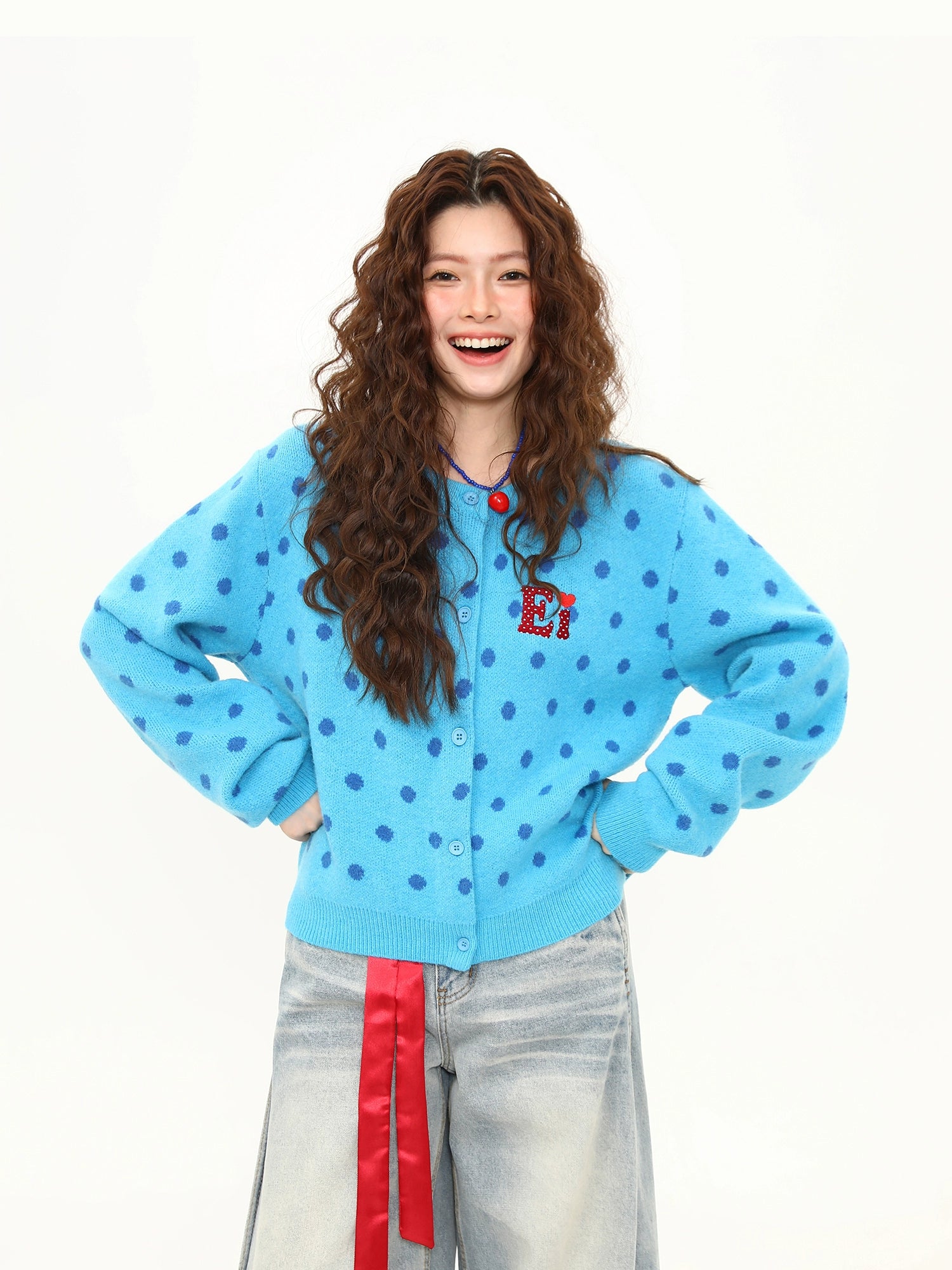 Bubble Pop Dot Cardigan