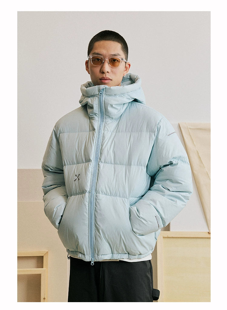 Retro Hooded Puffer Jacket