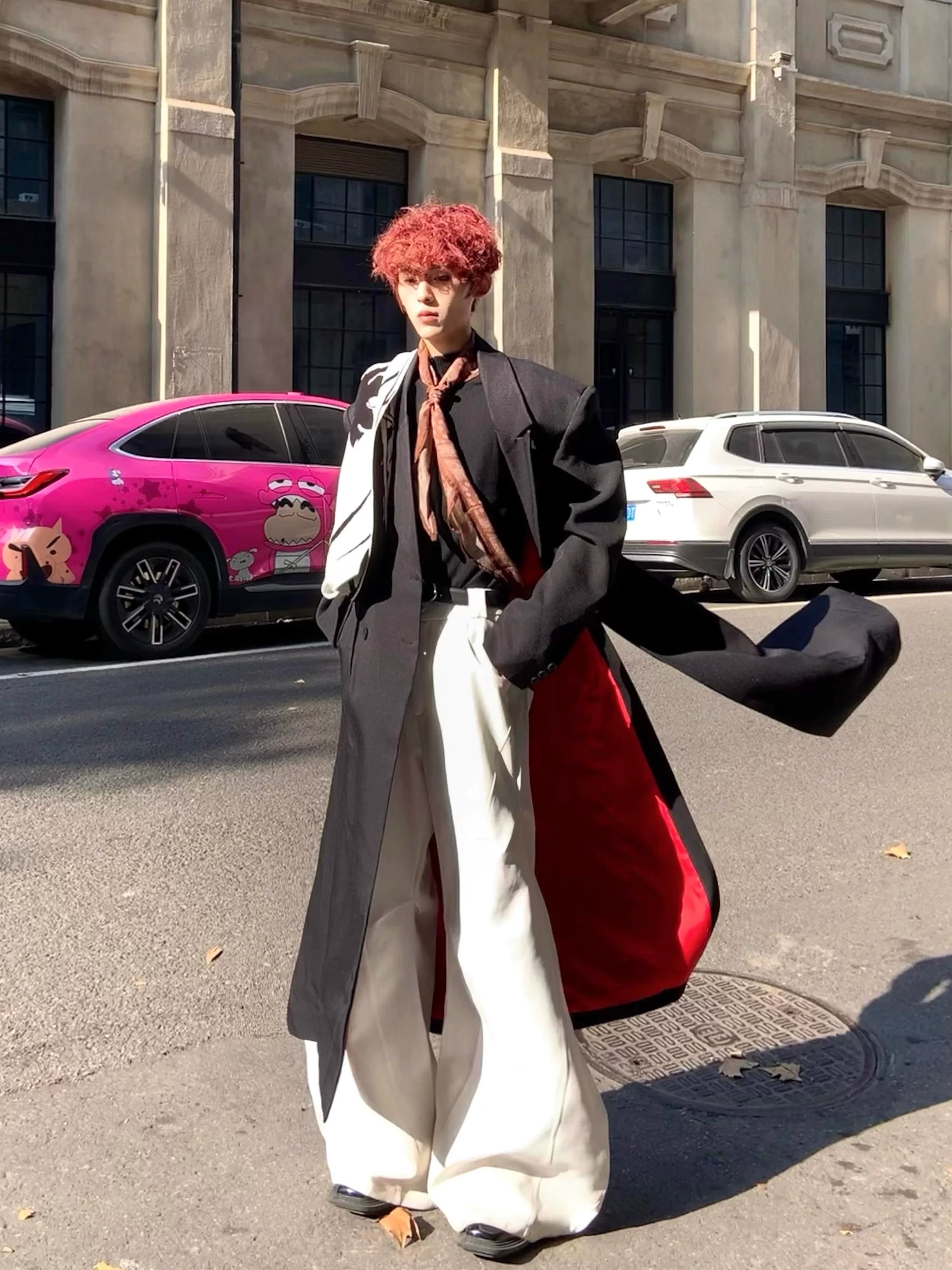 Midnight Boulevard Long Trench Coat