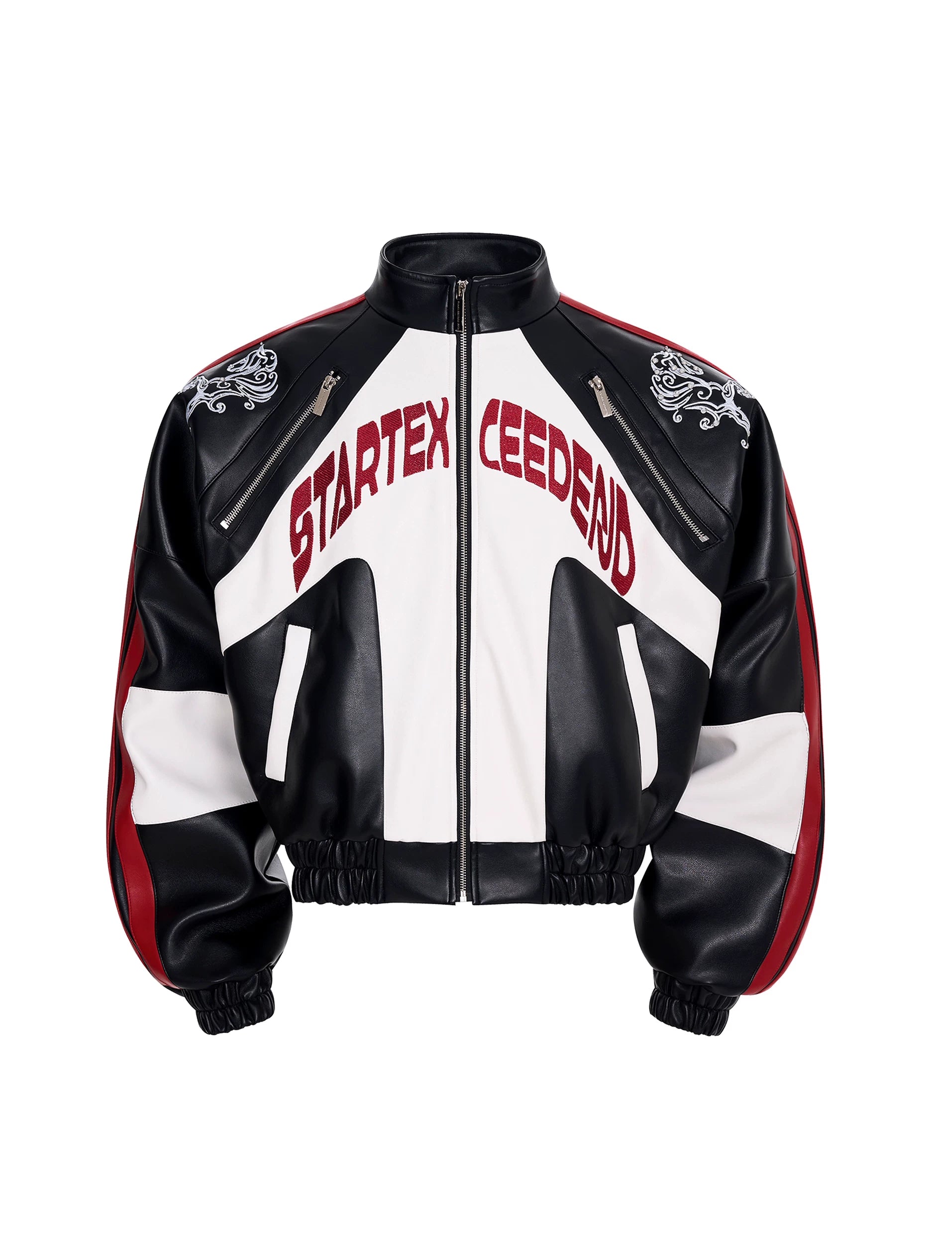 Circuit Racer PU Leather Jacket