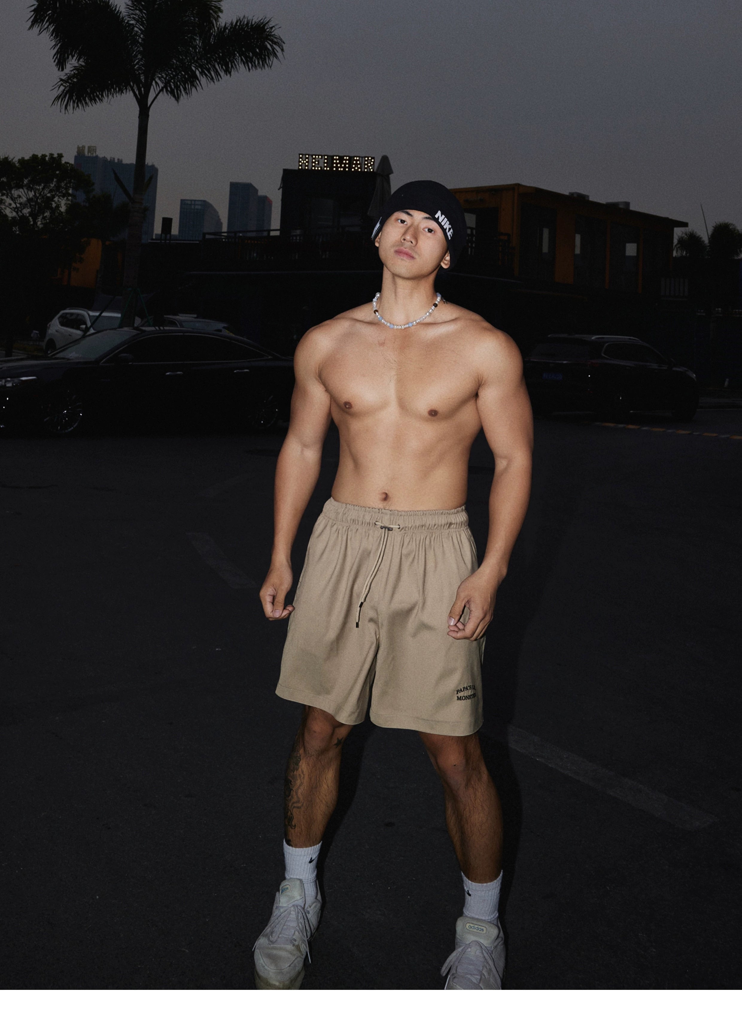 Elastic Waist Shorts