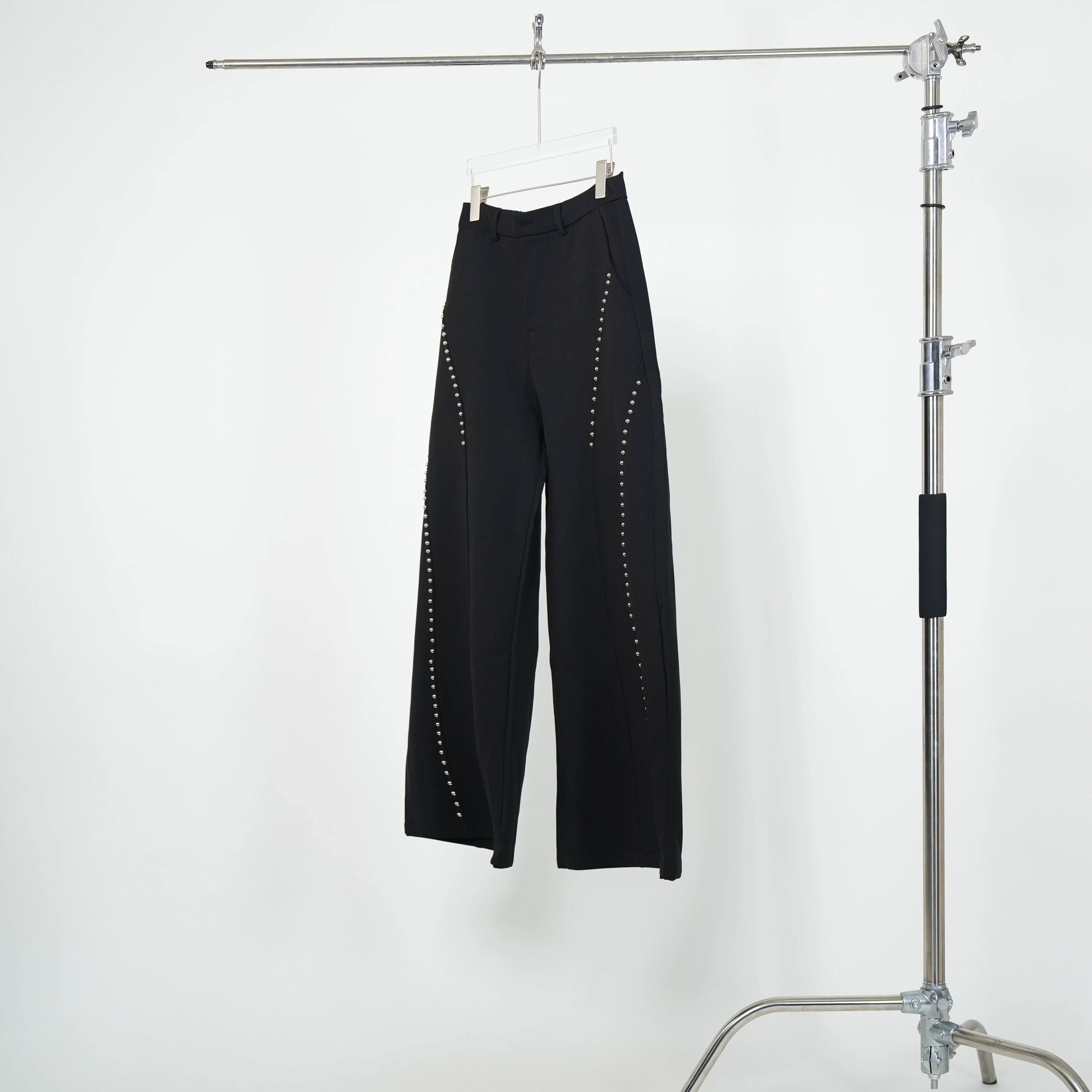Satellite Stud Ultra‑Wide Trousers