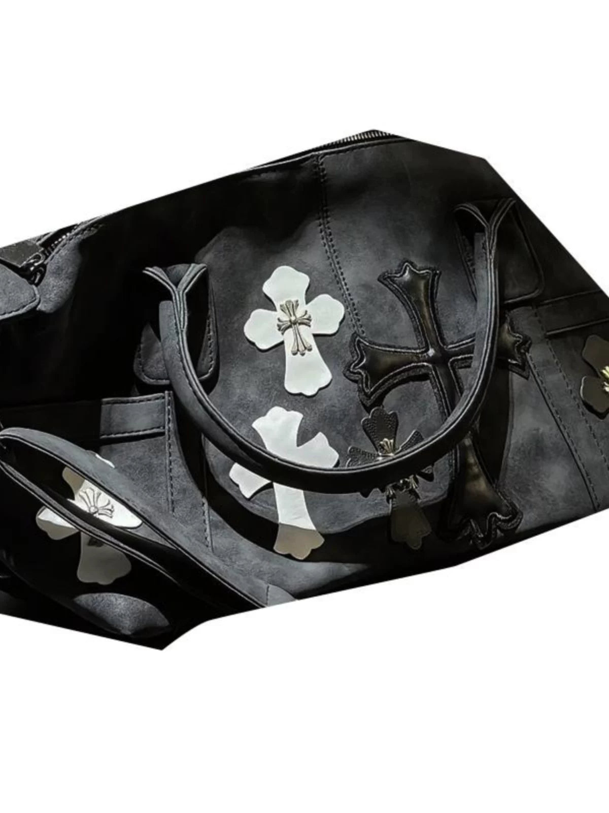 Midnight Relic Crossbody Satchel