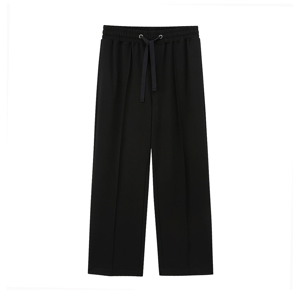 Pantalones completos/cortos de cordón recto