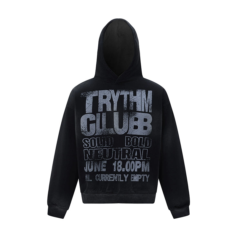 Crimson Rhythm Club Hoodie