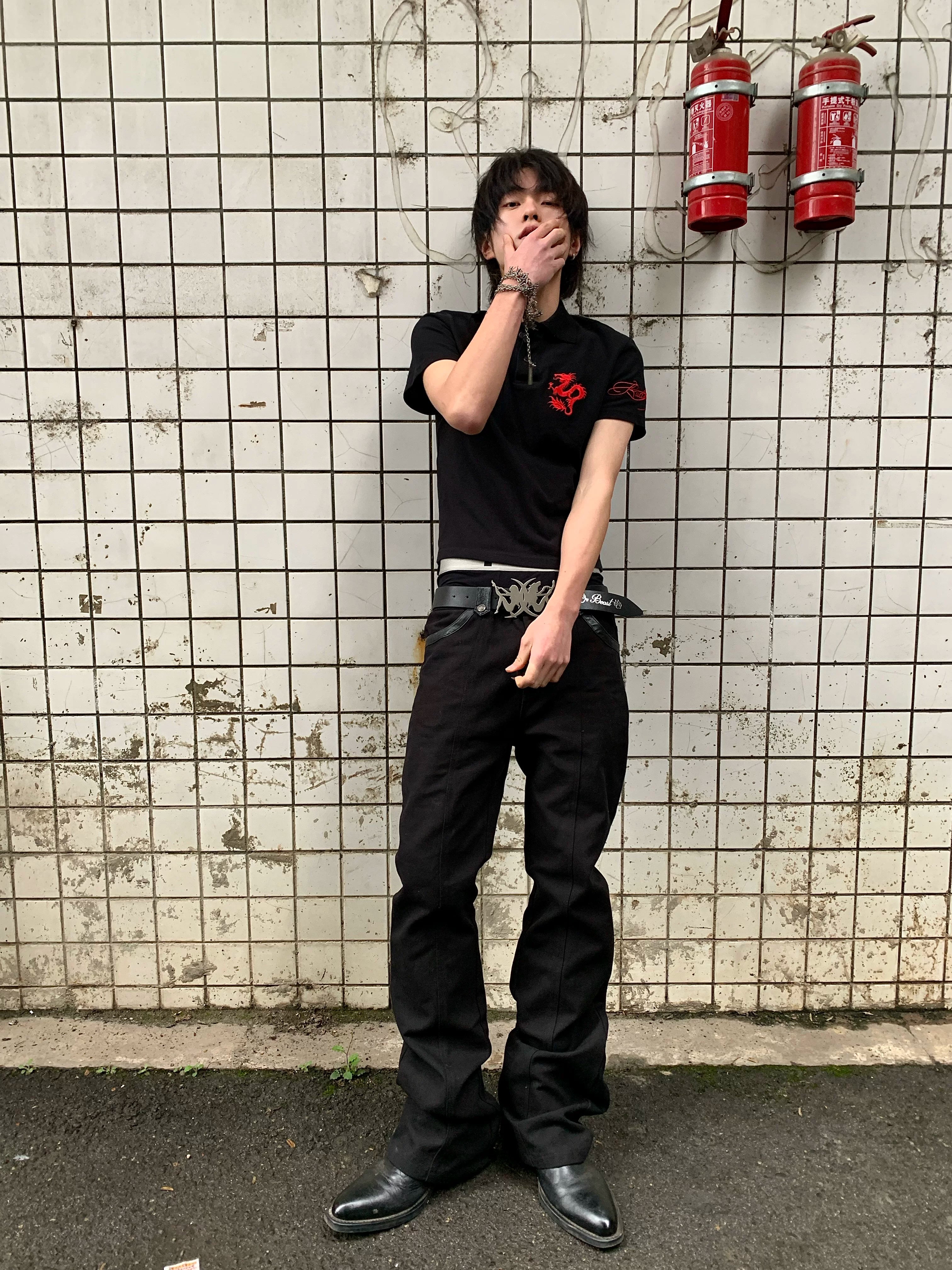 Stills Dragon Crest Polo Shirt