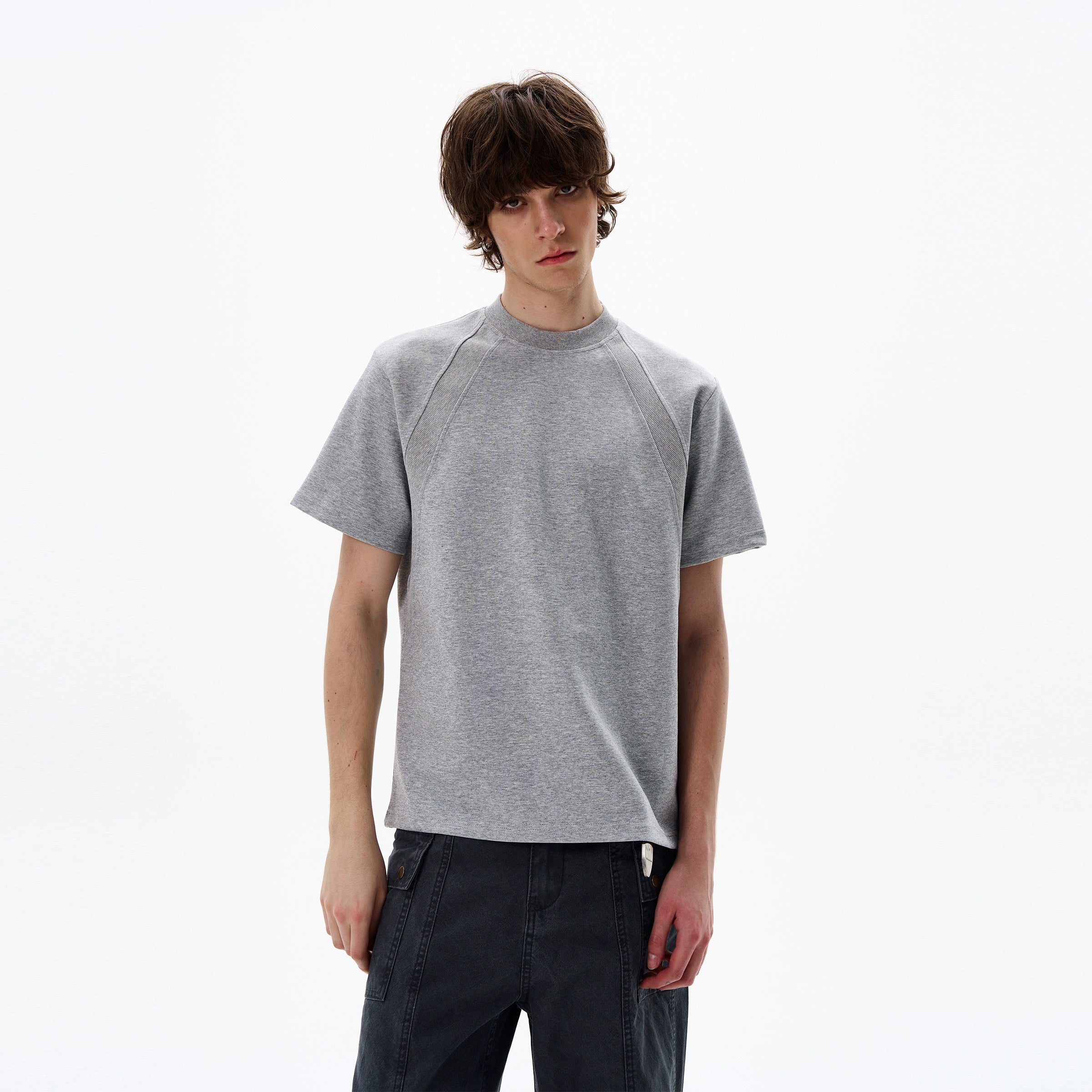 Raglan Sleeve Basic T-Shirt