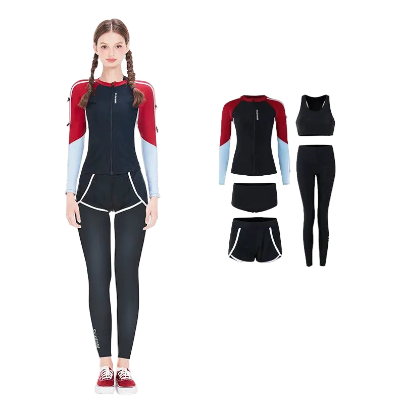 Patriot Wave Colorblock Surf Set