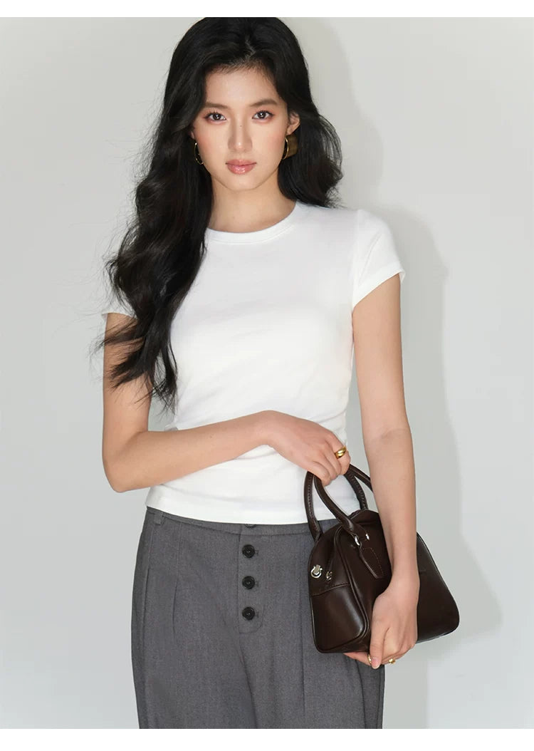 Everyday Sculpt Fitted Crewneck Tee