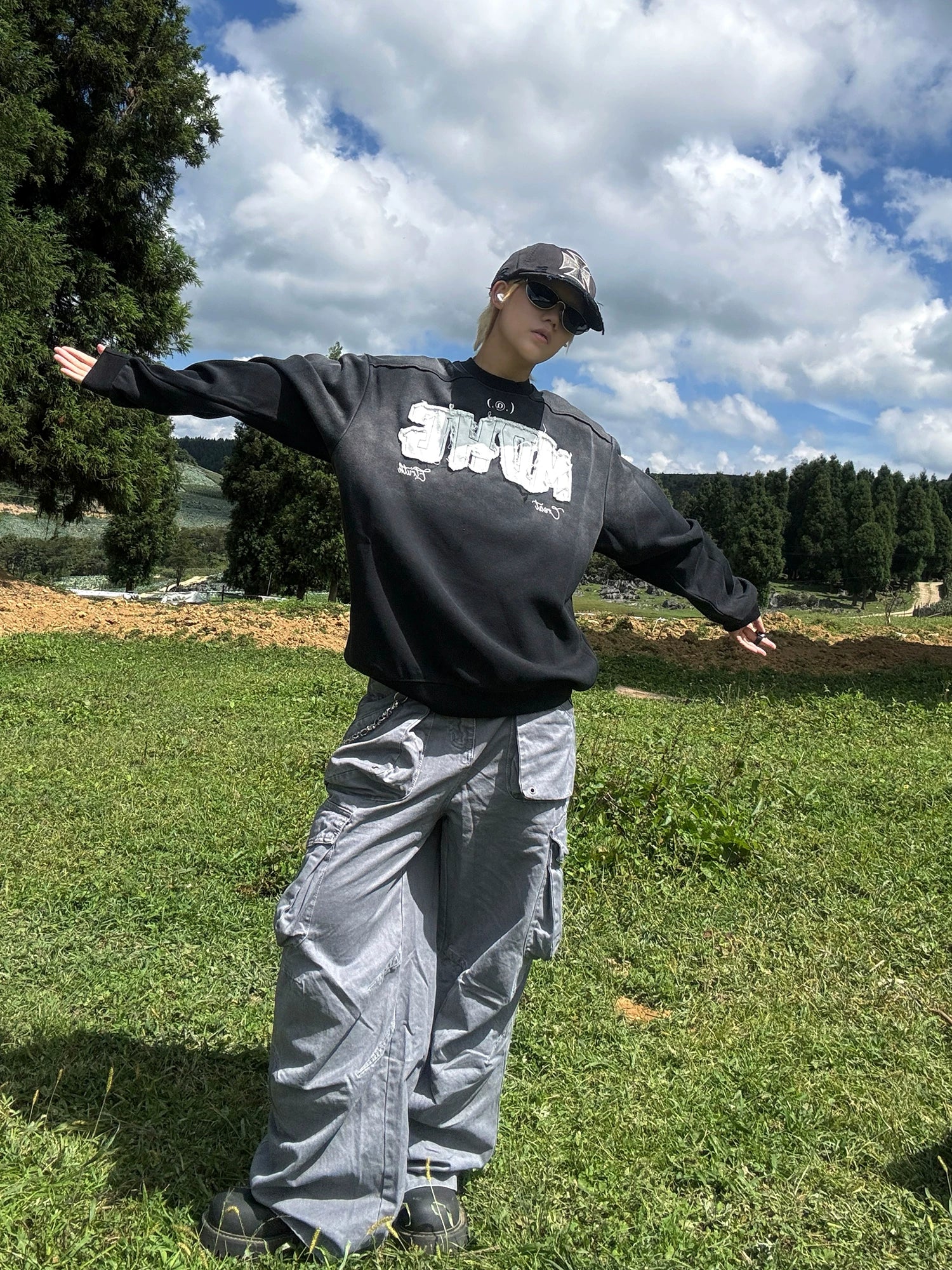 Cloudfield Rough-Cut Logo Sweatshirt