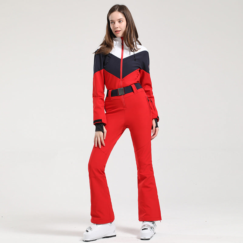 Ridge Racer Colorblock Ski Suit