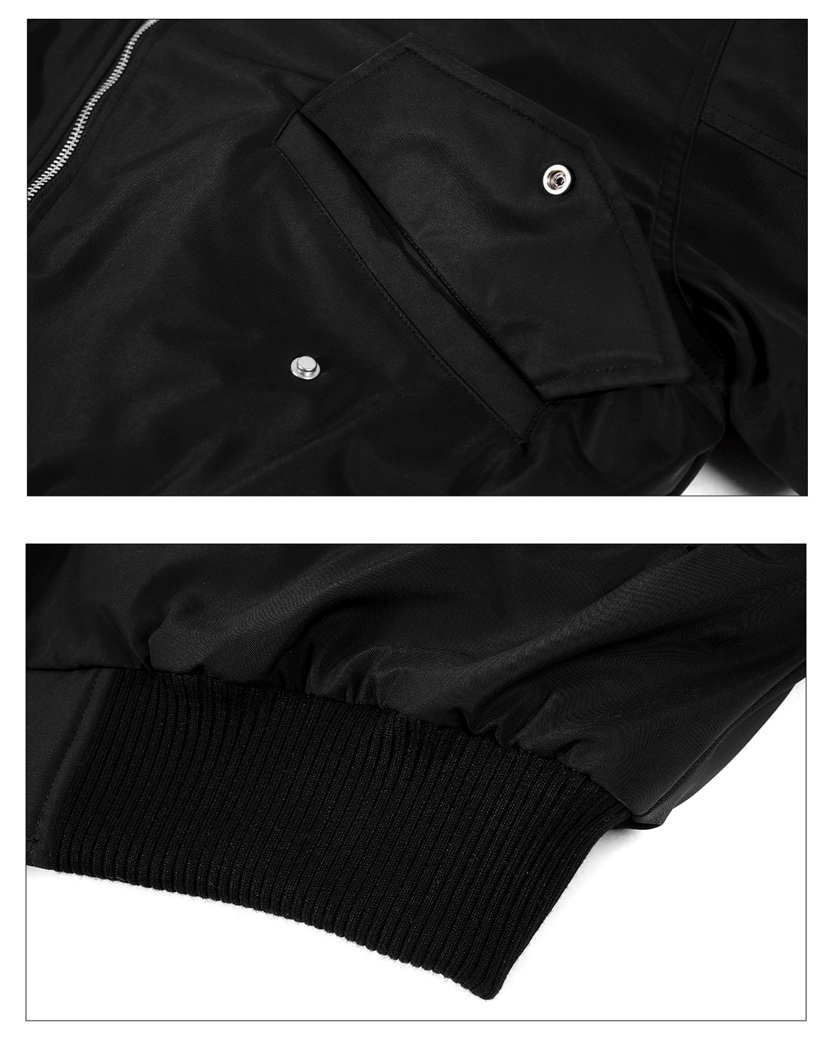 Plum Nova Studded Bomber Jacket