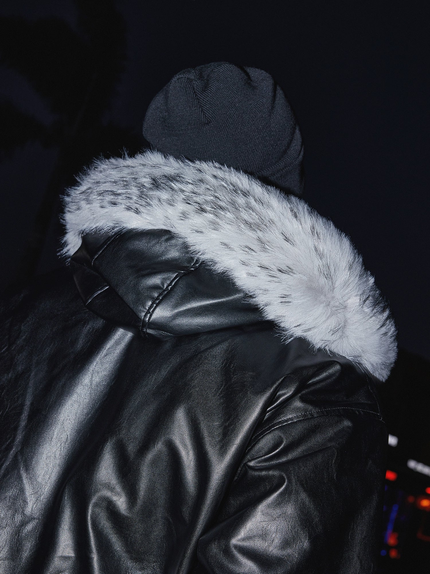 Frostline Midnight Aviator Jacket