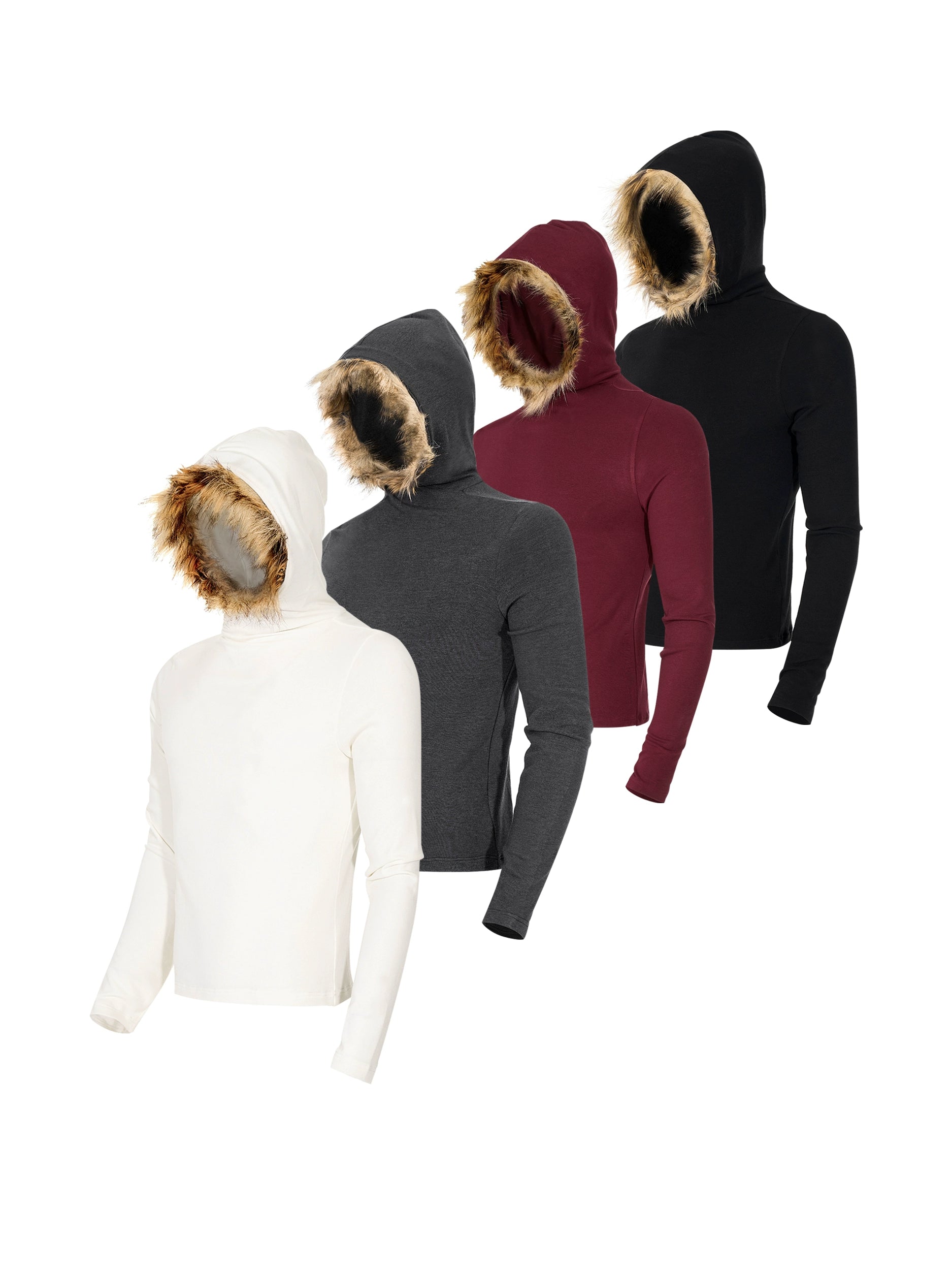Frostline Luxe Faux Fur Hoodie