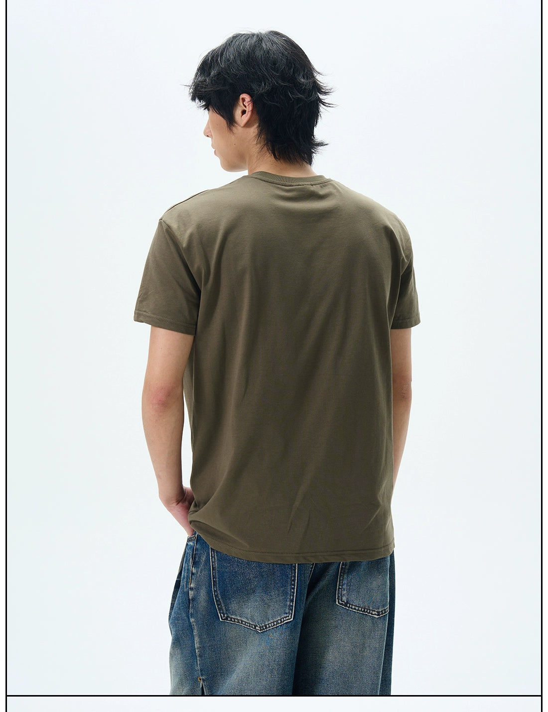 Classic Minimalist Crew Neck T-Shirt