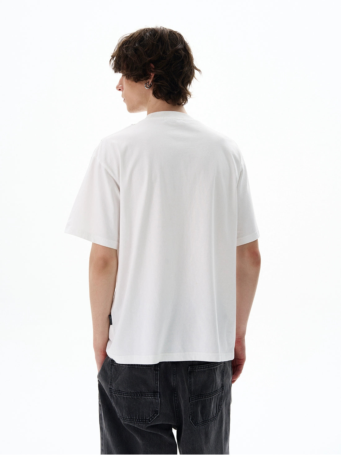 Graphic Stripe Patchwork Tee
